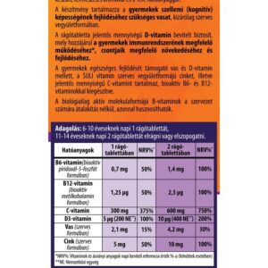BioCo SULI vitamin rágótabletta - 90db - Image 2