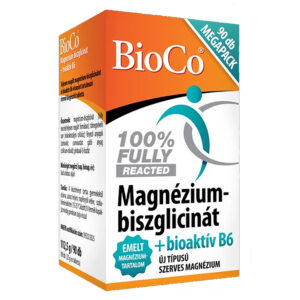 BioCo Magnézium-biszglicinát + bioaktív B6 Megapack - 90db