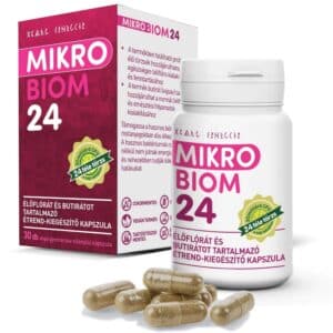 MIKROBIOM 24 élőflórát és butirátot tartalmazó kapszula - 30db