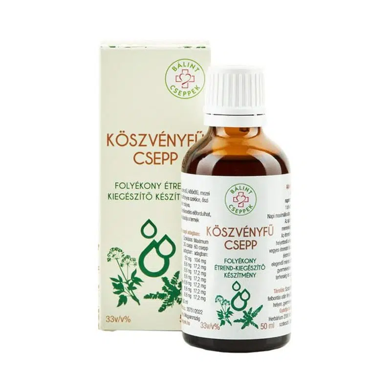 Bálint Cseppek Köszvényfű csepp - 50ml 1 Bálint Cseppek Köszvényfű csepp - 50ml