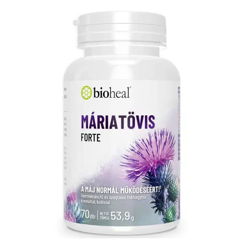 Bioheal Máriatövis Forte kapszula - 70db 1 Bioheal Máriatövis Forte kapszula - 70db