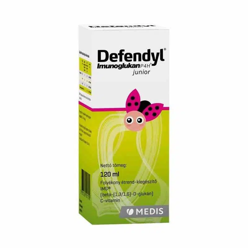 Defendyl Imunoglukan P4H Junior szirup - 120ml 1 Defendyl Imunoglukan P4H Junior szirup - 120ml