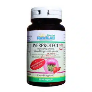 Nutrilab Liverprotect máriatövis kapszula - 60db