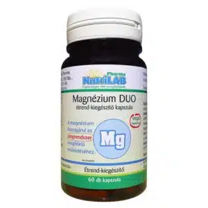 Nutrilab Duo-Magnézium kapszula - 60db