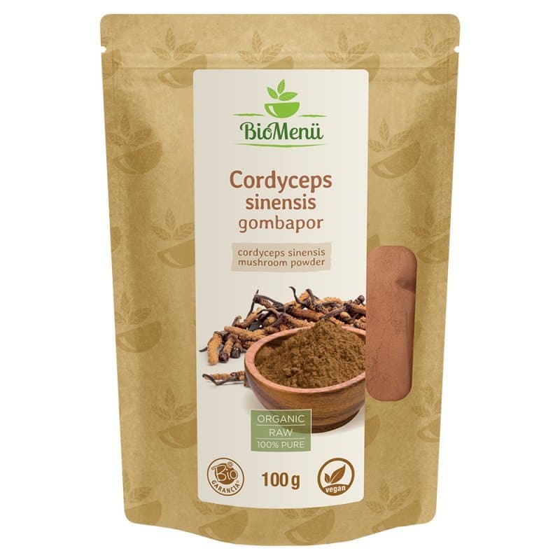 Biomenü Bio Cordyceps Sinensis gombapor - 100g 1 Biomenü Bio Cordyceps Sinensis gombapor - 100g
