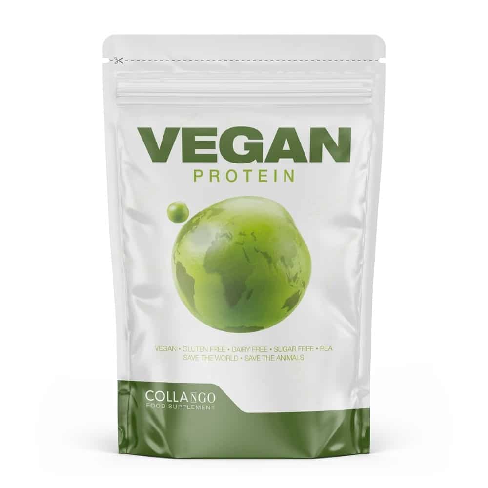 Collango Vegan Protein - borsófehérje csokoládé ízben - 600g 1 Collango Vegan Protein - borsófehérje csokoládé ízben - 600g