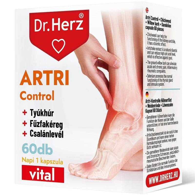Dr. Herz Artri Control kapszula - 60db 1 Dr. Herz Artri Control kapszula - 60db
