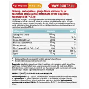 Dr. Herz Multivitamin férfiaknak kapszula - 60db - Image 2