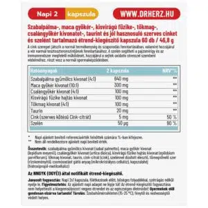 Dr. Herz Prostavit Pro kapszula - 60db - Image 2