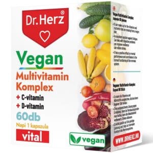 Dr. Herz Vegan Multivitamin komplex kapszula - 60db