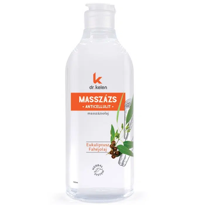 Dr. Kelen Anticellulit masszázsolaj - 500ml 1 Dr. Kelen Anticellulit masszázsolaj - 500ml