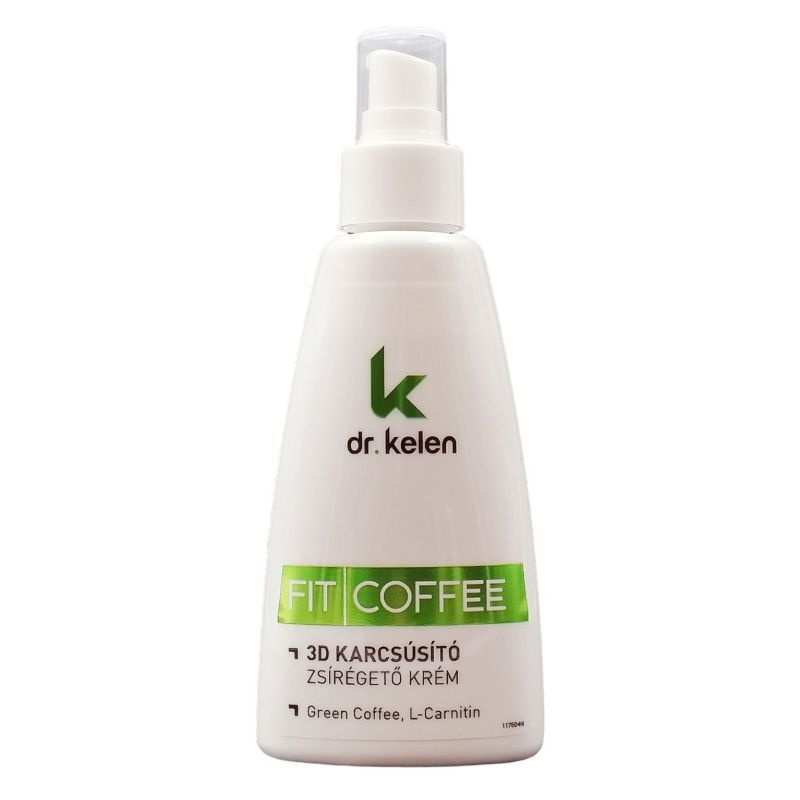 Dr. Kelen Fit Coffee - karcsúsító, zsírégető krém - 150ml 1 Dr. Kelen Fit Coffee - karcsúsító, zsírégető krém - 150ml