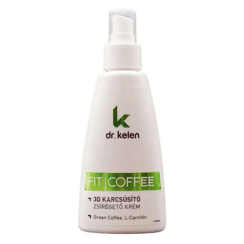 Dr. Kelen Fit Coffee - karcsúsító, zsírégető krém - 150ml 1 Dr. Kelen Fit Coffee - karcsúsító, zsírégető krém - 150ml