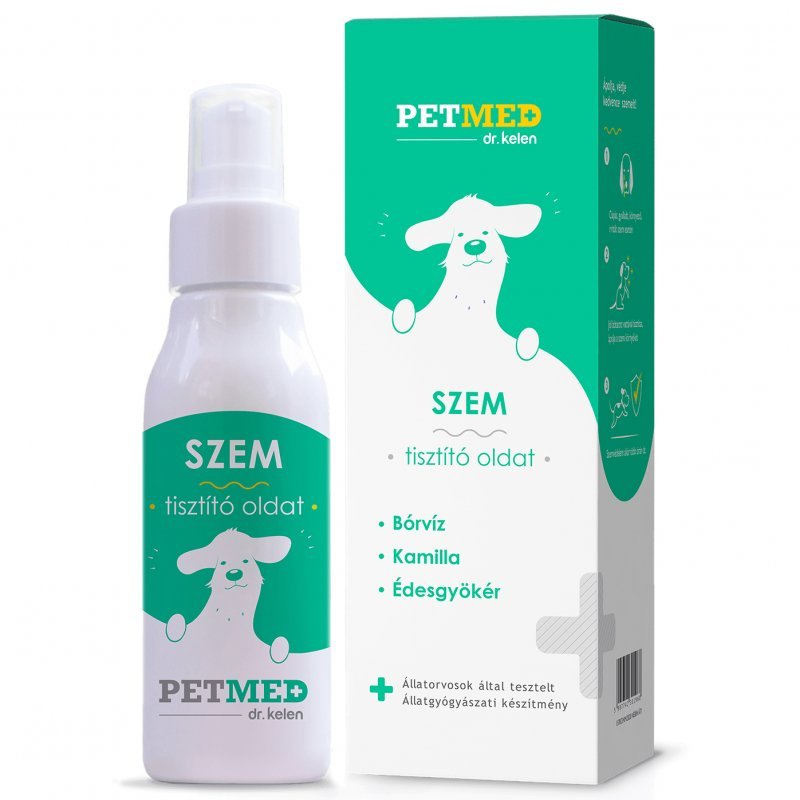 Dr. Kelen PETMED szem tisztító oldat - 75ml 1 Dr. Kelen PETMED szem tisztító oldat - 75ml
