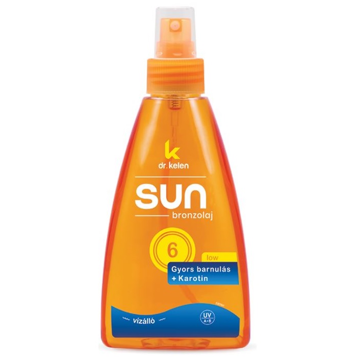Dr. Kelen Sun F6 bronzolaj - 150ml 1 Dr. Kelen Sun F6 bronzolaj - 150ml