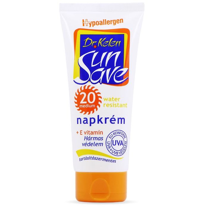 Dr. Kelen SunSave F20 napkrém - 100 ml 1 Dr. Kelen SunSave F20 napkrém - 100 ml