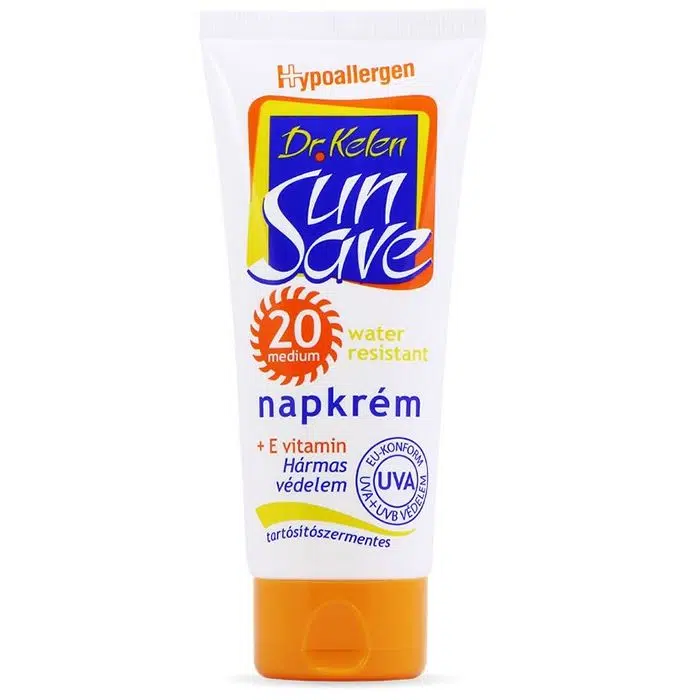 Dr. Kelen SunSave F20 napkrém - 100 ml 1 Dr. Kelen SunSave F20 napkrém - 100 ml