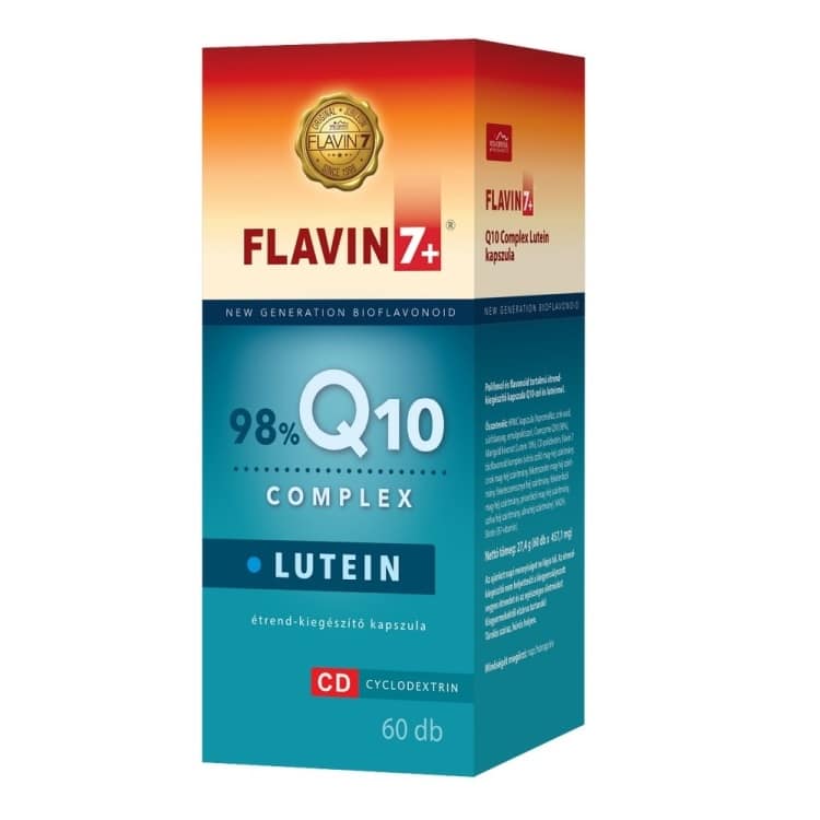 Flavin7 Q10 Complex Lutein kapszula - 60db 1 Flavin7 Q10 Complex Lutein kapszula - 60db