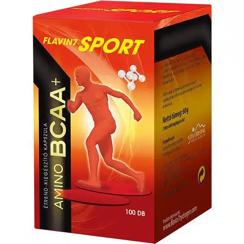 Flavin7 Sport Amino BCAA+ kapszula - 100db 1 Flavin7 Sport Amino BCAA+ kapszula – 100db
