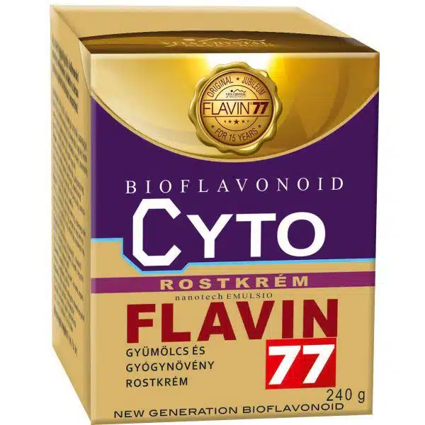 Flavin77 Cyto gyümölcs és gyógynövény rostkrém - 240g 1 Flavin77 Cyto gyümölcs és gyógynövény rostkrém – 240g