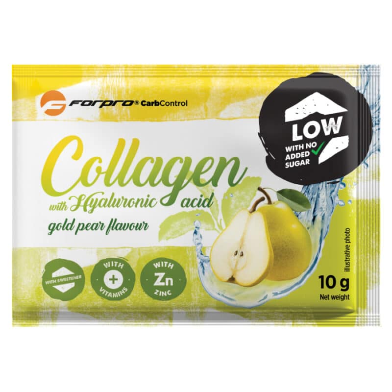 Forpro Low Carb Collagen Hyaluronsavval-Gold Pear (Körte) - 10g 1 Forpro Low Carb Collagen Hyaluronsavval-Gold Pear (Körte) - 10g