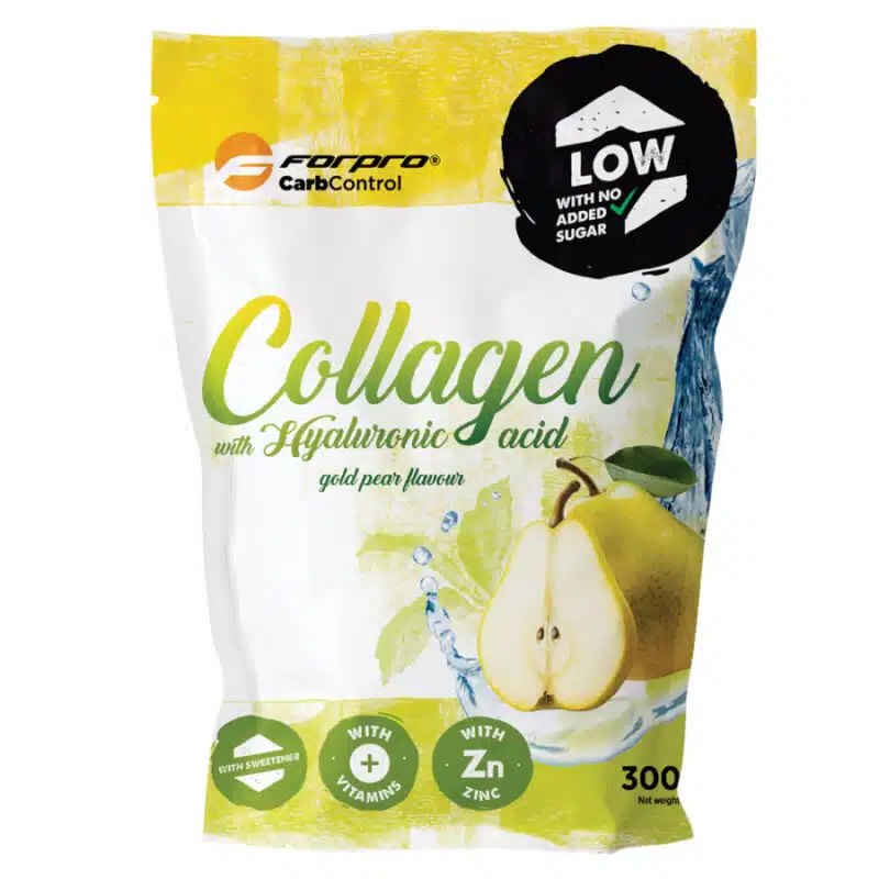 Forpro Low Carb Collagen Hyaluronsavval-Gold Pear (Körte) - 300g 1 Forpro Low Carb Collagen Hyaluronsavval-Gold Pear (Körte) - 300g