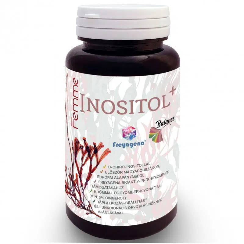 Freyagena Femme INOSITOL+ (D-chiro-inositol) kapszula - 30db 1 Freyagena Balance Femme INOSITOL+ (D-chiro-inositol) kapszula - 30db