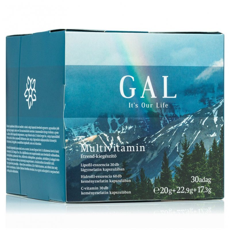 GAL Multivitamin (30 adag) - 30db+60db+30db 3 GAL Multivitamin (új összetétel) - 30db+60db+30db