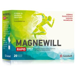 Goodwill Magnewill Rapid 375mg por - 20 tasak