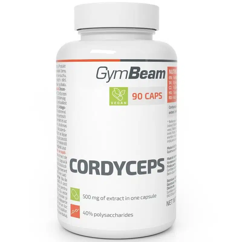GymBeam Cordyceps - Kínai hernyógomba kapszula - 90db 1 GymBeam Cordyceps - Kínai hernyógomba kapszula - 90db