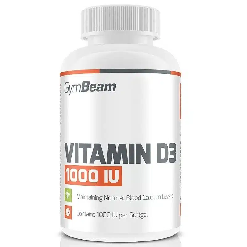 GymBeam D3-vitamin 1000NE kapszula - 120db 1 GymBeam D3-vitamin 1000NE kapszula - 120db