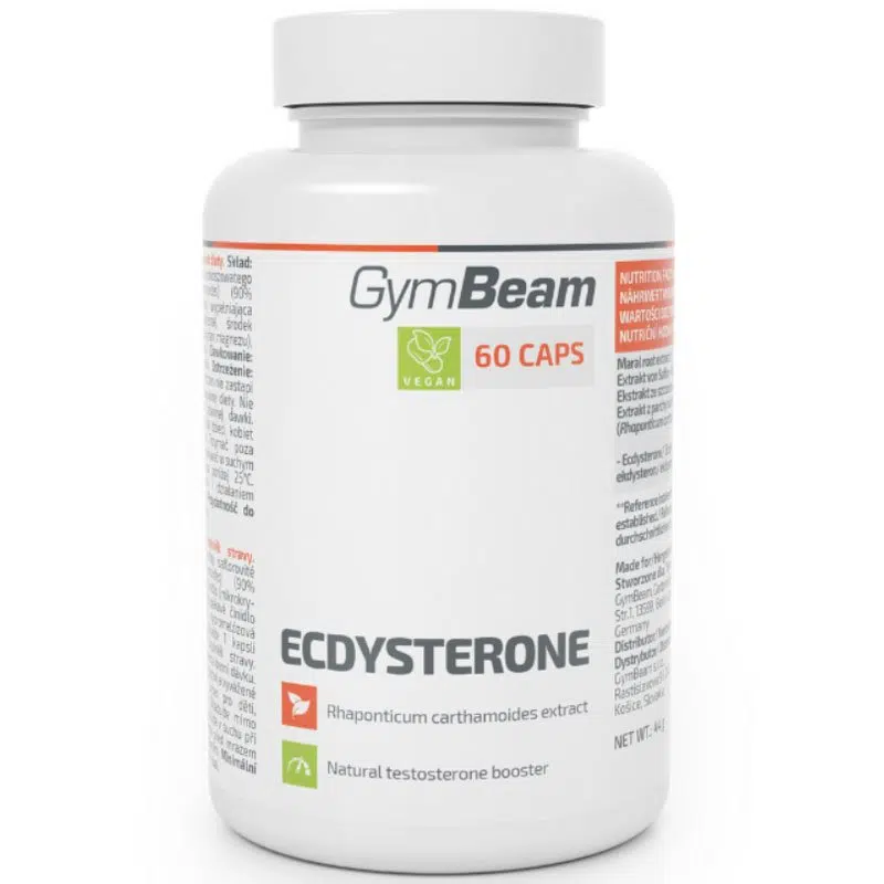 GymBeam Ekdiszteron teljesítménynövelő kapszula - 60db 1 GymBeam Ekdiszteron teljesítménynövelő kapszula - 60db
