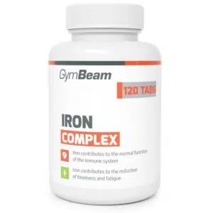 GymBeam Iron Complex - Vas tabletta - 120db