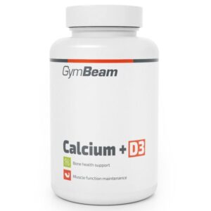 GymBeam Kalcium + D3-vitamin kapszula - 120db