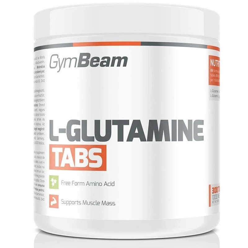 GymBeam L-Glutamin tabletta - 300db 1 GymBeam L-Glutamin tabletta - 300db
