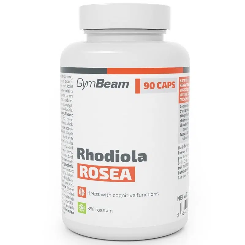 GymBeam Rhodiola Rosea Root - Aranygyökér/Rózsagyökér kapszula - 90db 1 GymBeam Rhodiola Rosea Root - Aranygyökér/Rózsagyökér kapszula - 90db