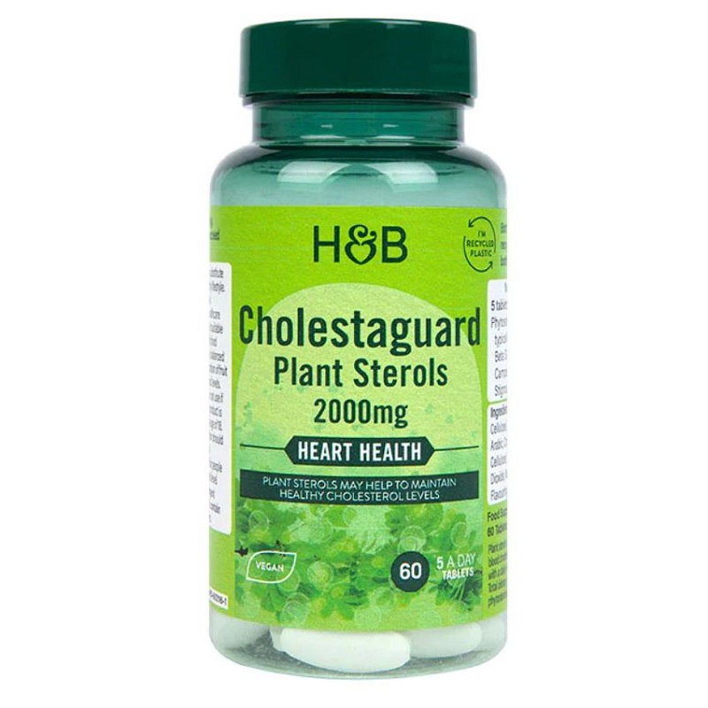 H&B Cholestaguard - Növényi szterolok tabletta - 60db 1 H&B Cholestaguard - Növényi szterolok tabletta - 60db