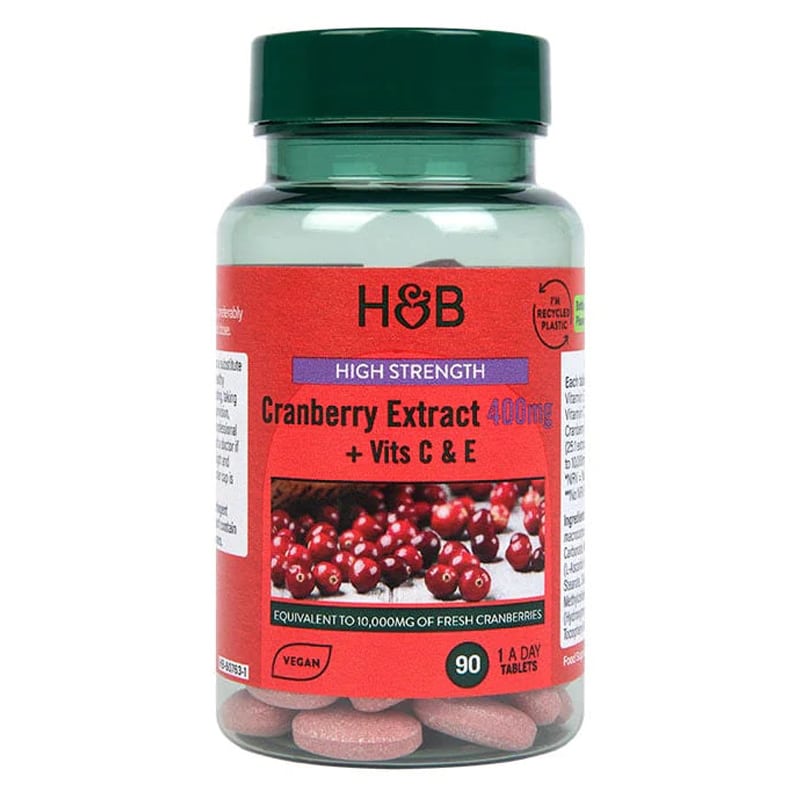 H&B Tőzegáfonya 400 mg tabletta - 90db 1 H&B Tőzegáfonya 400 mg tabletta - 90db