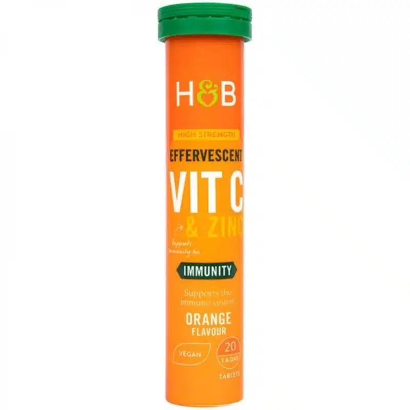 H&B C+Cink pezsgőtabletta narancs - 20db 1 H&B C+Cink pezsgőtabletta narancs - 20db