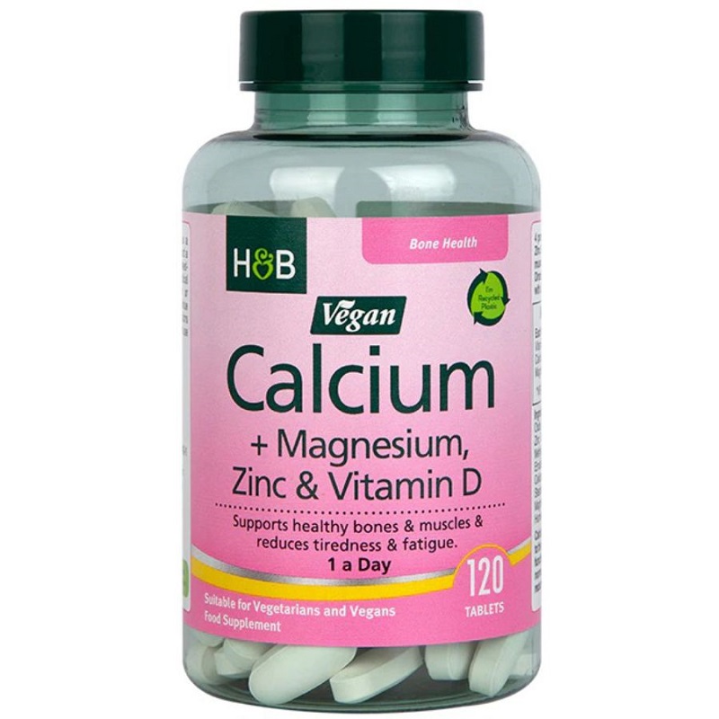 H&B Kalcium+D3+Magnézium+Cink tabletta - 120db 1 H&B Kalcium+D3+Magnézium+Cink tabletta - 120db