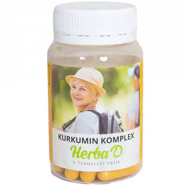 Herba-D Kurkumin Komplex kapszula - 30db 1 Herba-D Kurkumin Komplex kapszula - 30db
