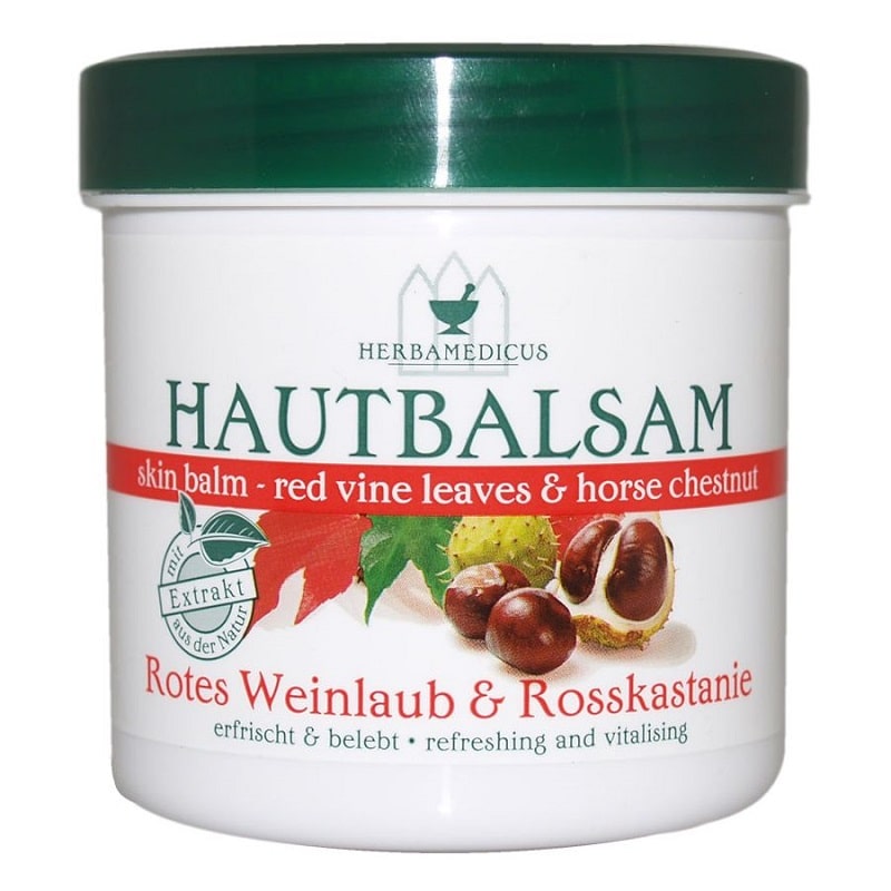 Herbamedicus Vadgesztenye, Vörös szőlőlevél balzsam - 250 ml 1 Herbamedicus Vadgesztenye, Vörös szőlőlevél balzsam - 250 ml