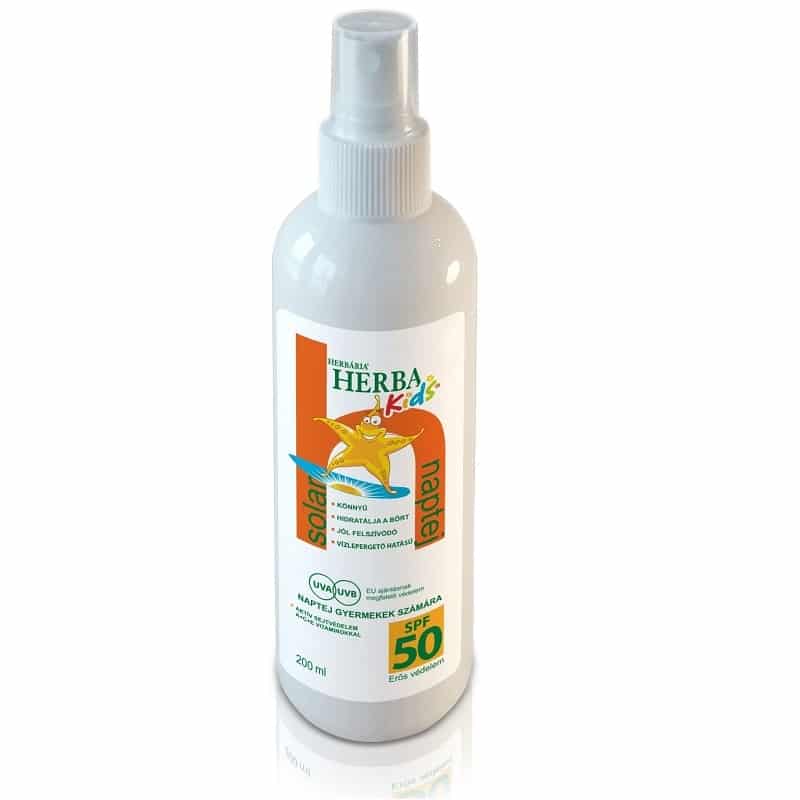 Herbária Herba Kids SPF 50 naptej spray - 200ml 1 Herbária Herba Kids SPF 50 naptej spray - 200ml