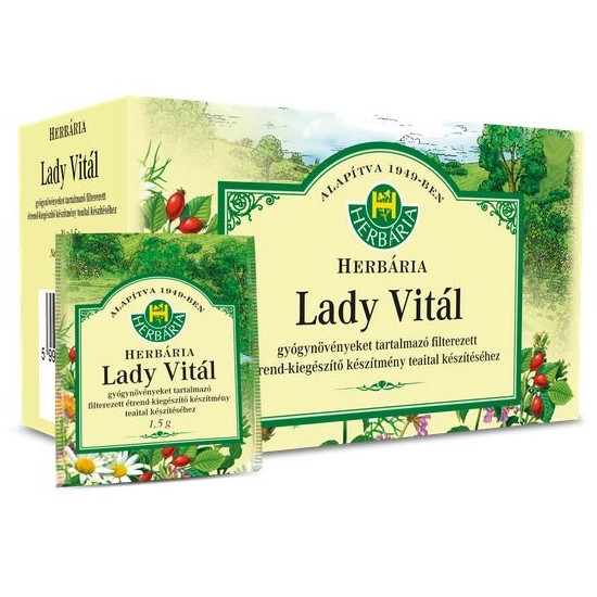 Herbária Lady Vitál tea filteres - 20filter 1 Herbária Lady Vitál tea filteres - 20filter
