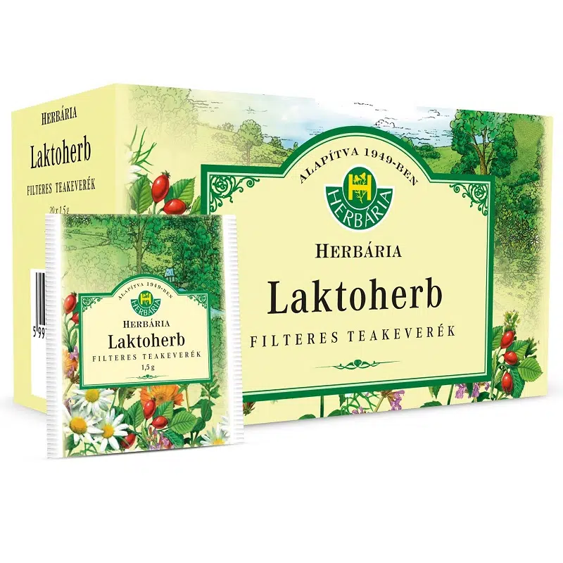 Herbária Laktoherb filteres tea - 20 filter 1 Herbária Laktoherb filteres tea - 20 filter