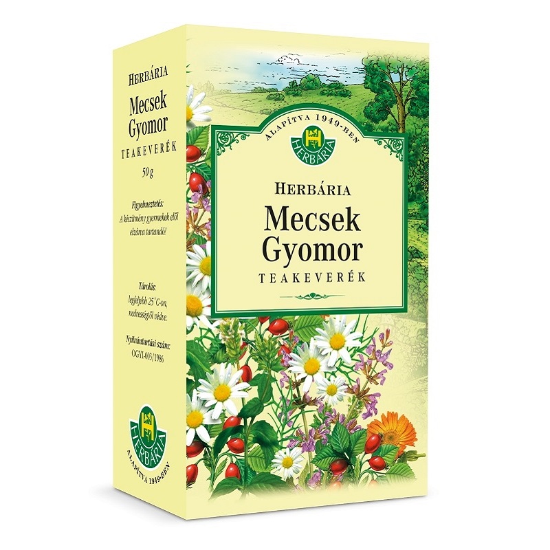 Herbária Mecsek gyomor tea - 50g 1 Herbária Mecsek gyomor tea - 50g