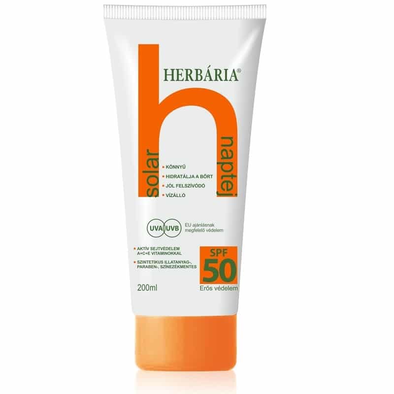 Herbária SPF 50 naptej - 200ml 1 Herbária SPF 50 naptej - 200ml