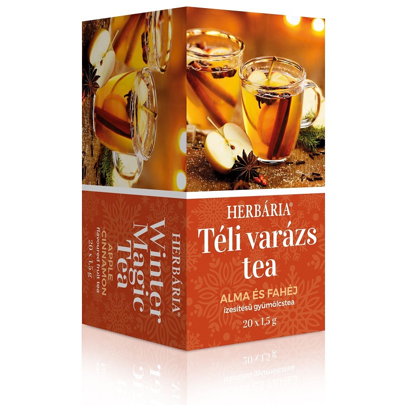 Herbária Téli Varázs alma-fahéj gyümölcs tea - 20 filter 1 Herbária Téli Varázs alma-fahéj gyümölcs tea - 20 filter