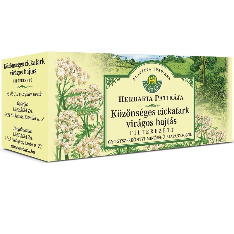 Herbária cickafarkfű tea - 25x1,2g filter/doboz 1 Herbária cickafarkfű tea - 25x1,2g filter/doboz