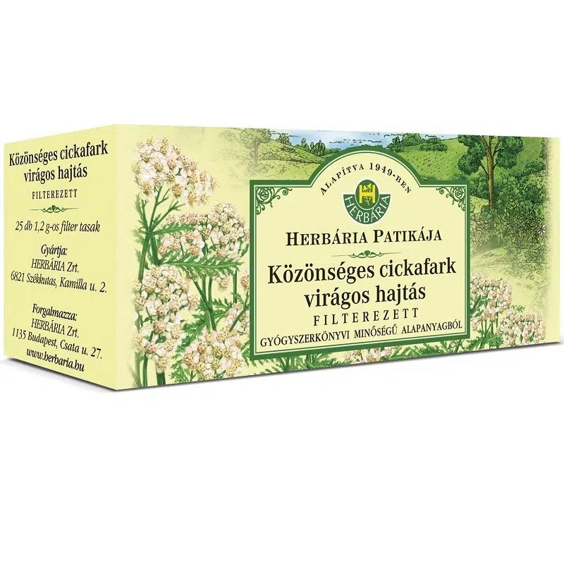 Herbária cickafarkfű tea - 25x1,2g filter/doboz 1 Herbária cickafarkfű tea - 25x1,2g filter/doboz